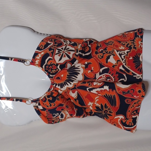 VITORIA SECRET Women's Tankini Top With Abstract Design. Size XL - Picture 1 of 11